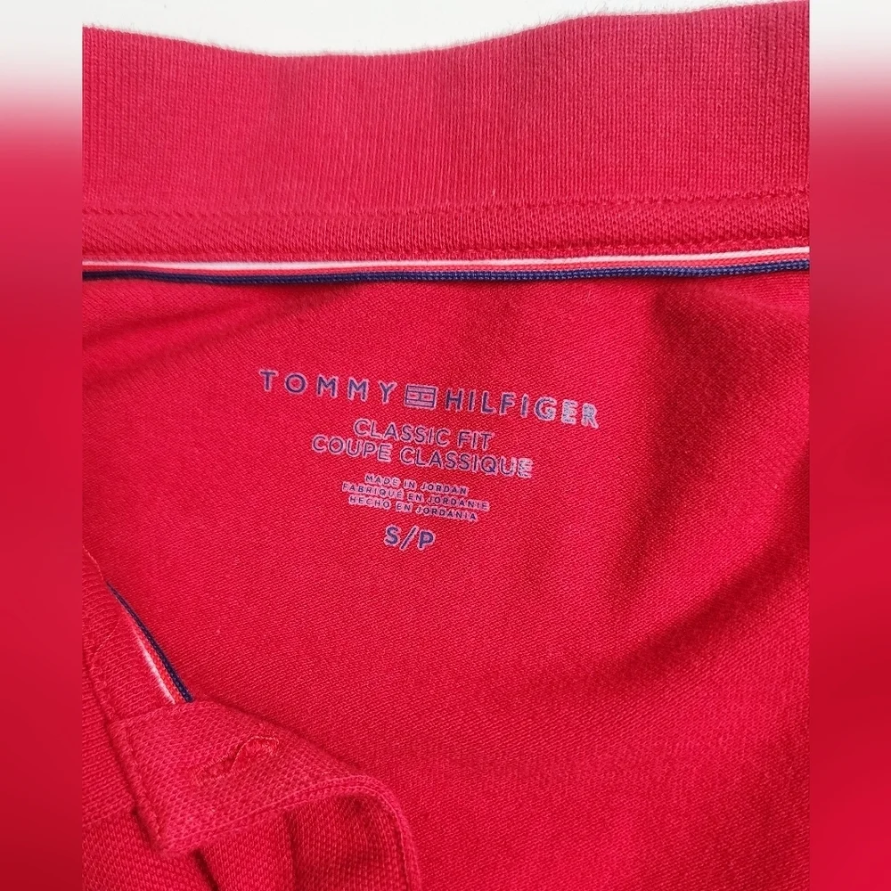 Tommy Hilfiger Classic Red Polo